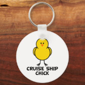 Cruise Ship Chick Sleutelhanger (Voorkant)