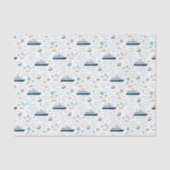 Cruise Ship Decoupage Tissuepapier (Voorkant)