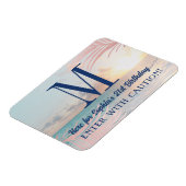 Cruise Ship door Birthday Group - Gepersonaliseerd Magneet (Linkerzijde)