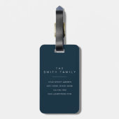 Cruise Ship Luggage Tag Bagagelabel (Achterkant verticaal)