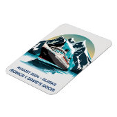 Cruise Ship Ocean Alaska-berg Magneet (Linkerzijde)