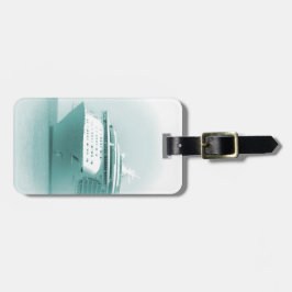 Cruise Ship Personalized Bagagelabel