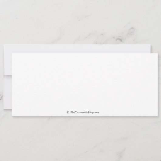 Cruise Ship Save the Date Invitations (Achterkant)