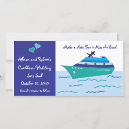 Cruise Ship Save the Date Photo Cards