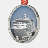 Cruise Ship Seabourn Odyssey Metalen Ornament (Links)