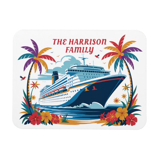 Cruise Ship Stateroom Magnet Magneet (Horizontaal)