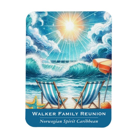Cruise Ship Stateroom Magnet Magneet (Verticaal)