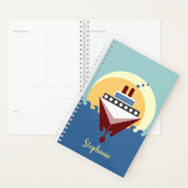 Cruise Ship Sunrise Custom Day Planner