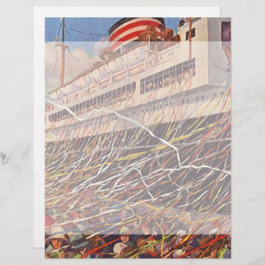  cruise Ship Vacation; Bon Voyage Party! (Voorkant / Achterkant)