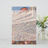  cruise Ship Vacation; Bon Voyage Party! Briefpapier (Staand voorkant)