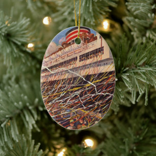  cruise Ship Vacation; Bon Voyage Party! Keramisch Ornament