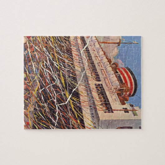  cruise Ship Vacation; Bon Voyage Party! Legpuzzel (Horizontaal)
