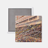  cruise Ship Vacation; Bon Voyage Party! Magneet (Voorkant / Achterkant)