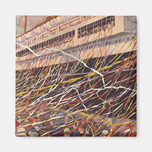 cruise Ship Vacation; Bon Voyage Party! Magneet