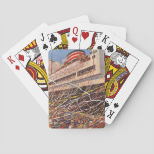 cruise Ship Vacation; Bon Voyage Party! Pokerkaarten