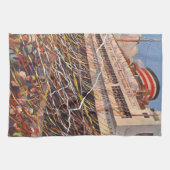  cruise Ship Vacation; Bon Voyage Party! Theedoek (Horizontaal)