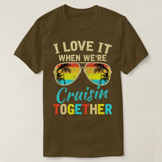Cruise Ship Vacation Friends Buddies Couples Girl T-shirt (Design voorkant)