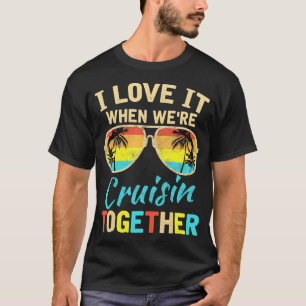Cruise Ship Vacation Friends Buddies Couples Girl T-shirt