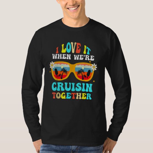 Cruise Ship Vacation Friends Buddies Couples Girl  T-shirt (Voorkant)