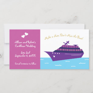 Cruise Ship Wedding Save The Date