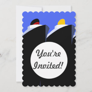 Cruise Ships Vintage Poster Ocean Liner Kaart