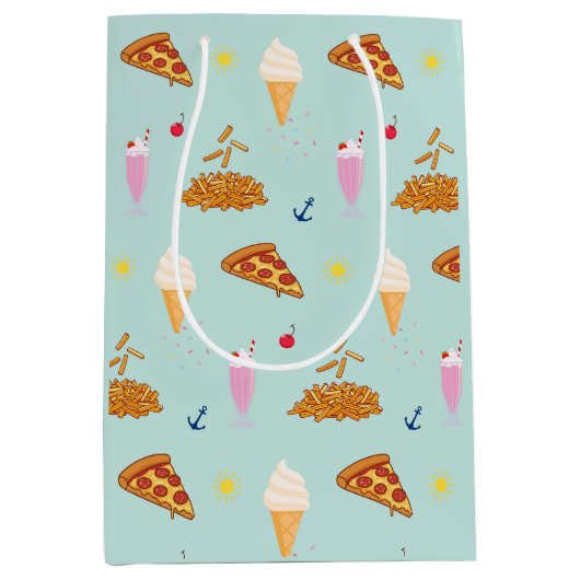 Cruise Snacks Patroon Medium Cadeauzakje (Voorkant)