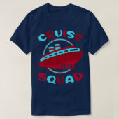 Cruise Squad 2022 matching Family Group, Group squ T-shirt (Design voorkant)