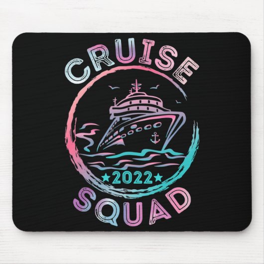 Cruise Squad 2022 Matching Family Group met Ancho Muismat (Voorkant)