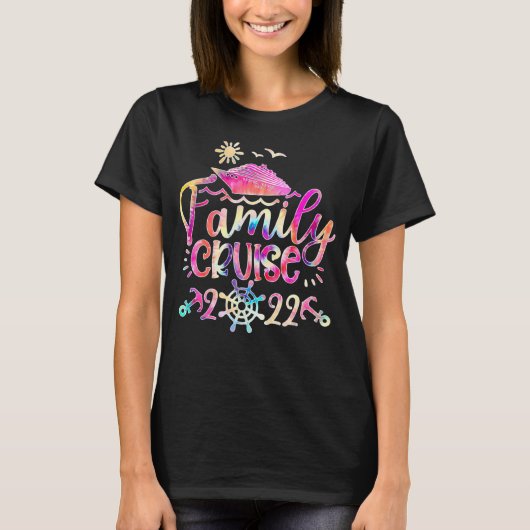 Cruise Squad 2022 Matching Family Group met Ancho T-shirt (Voorkant)