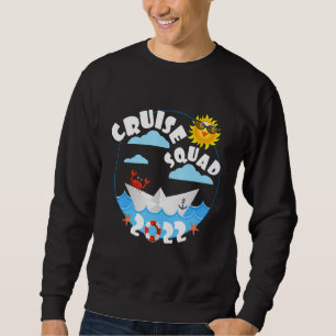 Cruise Squad 2022 Overeenkomstige gezelfamiliegroe Trui