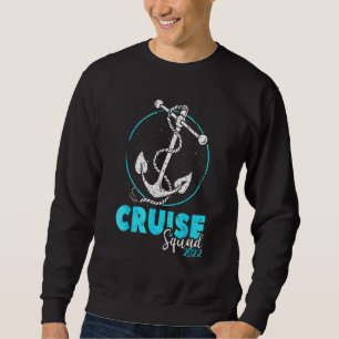 Cruise Squad 2022 Overeenkomstige gezelfamiliegroe Trui