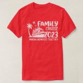 Cruise Squad 2023 Family Matching Outfits M T-shirt (Design voorkant)