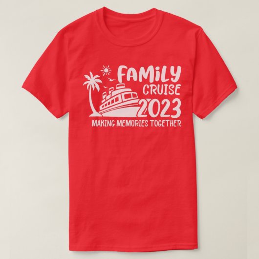 Cruise Squad 2023 Family Matching Outfits M T-shirt (Design voorkant)