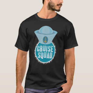 Cruise Squad 2023 for Family or Birthday with Sail T-shirt