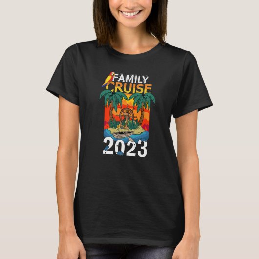 Cruise Squad 2023 Matching Family Cruise 20 T-shirt (Voorkant)