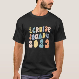 Cruise Squad 2023 Overeenkomstige Gezinstrip   T-shirt