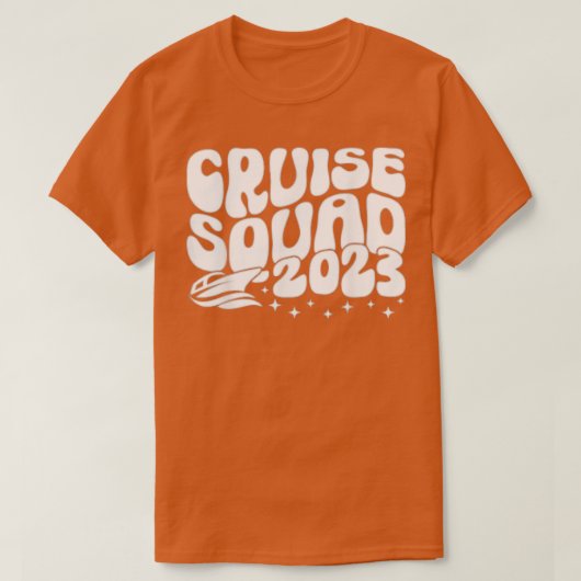 Cruise Squad 2023 Summer Vacation Family Friend of T-shirt (Design voorkant)