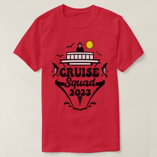 Cruise Squad 2023 T-shirt (Design voorkant)