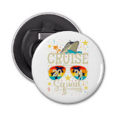 Cruise Squad 2024 Cruise Vakantie Button Button Flesopener (Voorkant)