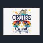 Cruise Squad 2024 Cruisevakantie Briefkaart<br><div class="desc">Cruise Squad 2024 Cruising Birthday Vacation Funny Crew Graphic design Gift Standaard Briefkaart Classic Collectie.</div>