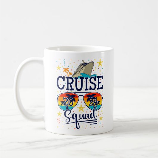 Cruise Squad 2024 Cruisevakantie Koffiemok (Links)