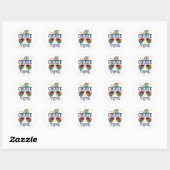 Cruise Squad 2024 Cruisevakantie Ronde Sticker (Vel)