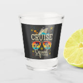 Cruise Squad 2024 Cruisevakantie Shot Glas (Voorkant)