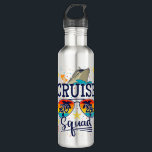 Cruise Squad 2024 Cruisevakantie Waterfles<br><div class="desc">Cruise Squad 2024 Cruising Birthday Vacation Funny Crew Graphic design Gift Waterfles Classic Collectie.</div>