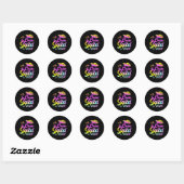 Cruise Squad 2024 Familie Vakantie Familie Ronde Sticker (Vel)