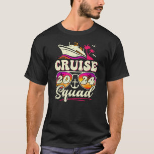 Cruise Squad 2024 Familie Vakantie Matching Famili T-shirt