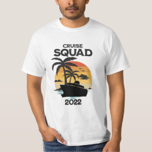 Cruise Squad 2024 Familie Vakantie Strand T-shirt