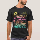 Cruise Squad 2024 Family Trip Matching T-shirt (Voorkant)