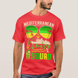 Cruise Squad 2024 Mediterrane Vakantie Matching T-shirt
