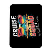 Cruise Squad 2024 Zomer Vakantie Bijpassende Famil Magneet (Verticaal)